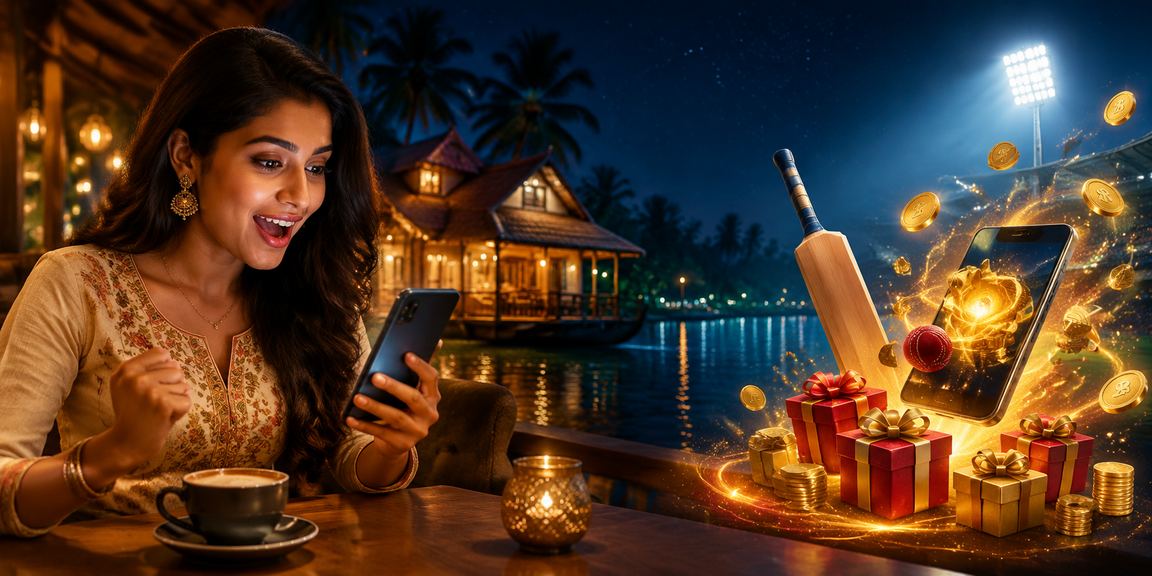 VIP member enjoying cricket betting in Kerala with exclusive offers
